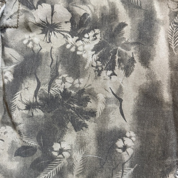 2 Pair Men's Shorts Lee Dungarees Cargo Tropical Print Sonoma Carpenter Brown 40 - Picture 3 of 11